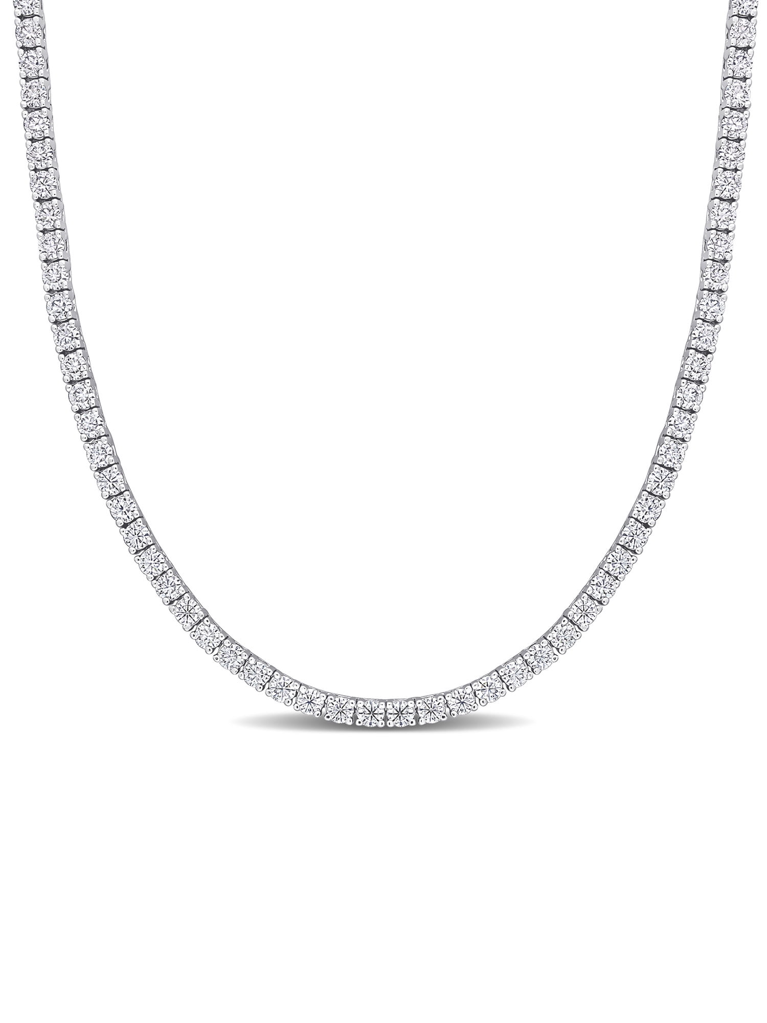 Diamond Jewelry - 2-Piece Set of 1 1/2 CT TDW Diamond S-LinK Tennis Necklace  & Bracelet in Sterling Silver - Discounts for Veterans, VA employees and  their families! | Veterans Canteen Service